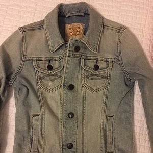 Abercrombie and fitch jean jacket